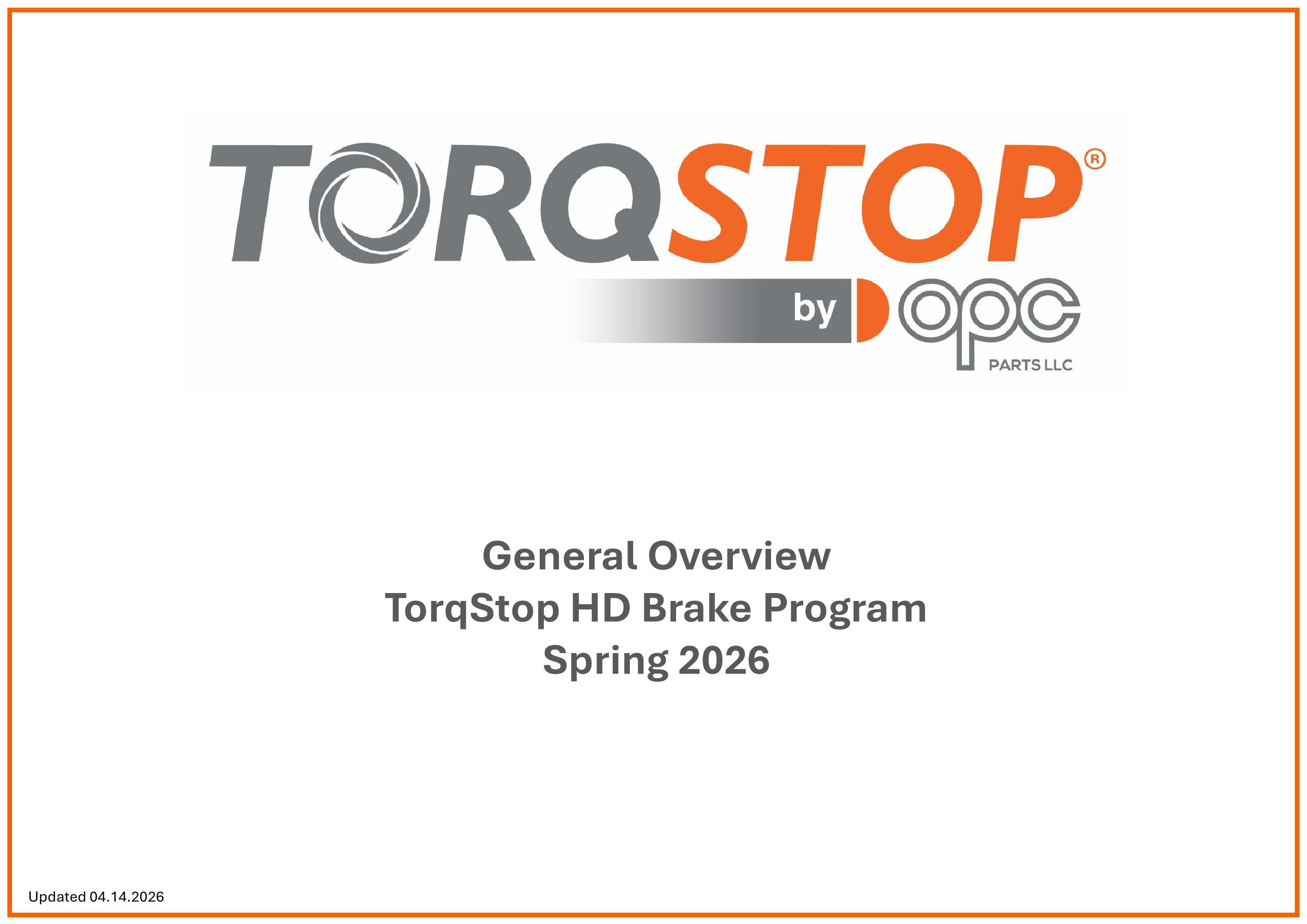 OPC TorqStop Overview